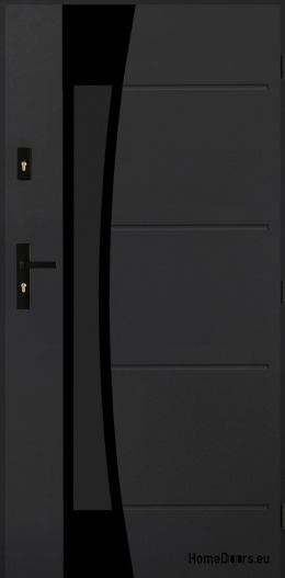 Drzwi zewnętrzne GRUBE ciepłe SATURN 02 72mm, 80, 90, 100