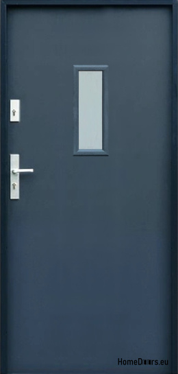 EXTERNAL DOORS TO SIZE WHITE, anthracite FOAM
