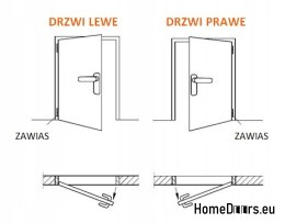 Door frame reg. mdf for interior doors 420-460