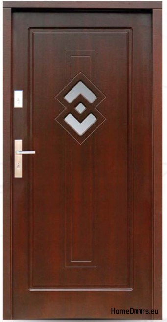 Exteriérové dveře, dub dřevěný 82mm HREJTIE