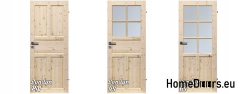 DRZWI WEWNĘTRZNE LONDYN DREWNO SOSNA ŁAZIENKA 70