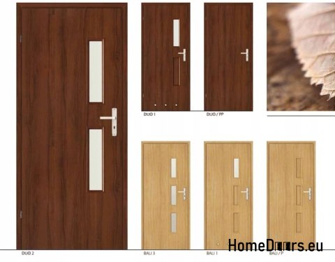Drzwi wewnętrzne pokojowe BALI 3 szyby 90