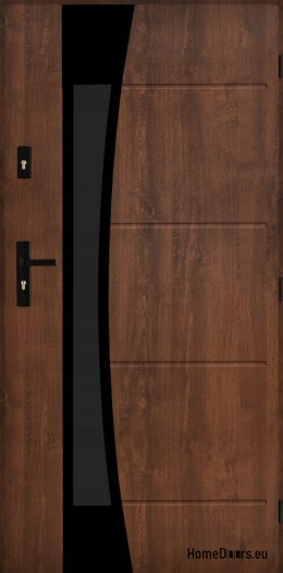 Drzwi zewnętrzne GRUBE ciepłe SATURN 02 72mm, OD RĘKI, 90, 100