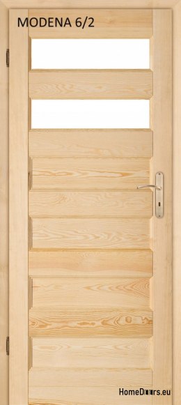 Badezimmertür aus Holz aus Kiefer MODENA 60/70/80/90
