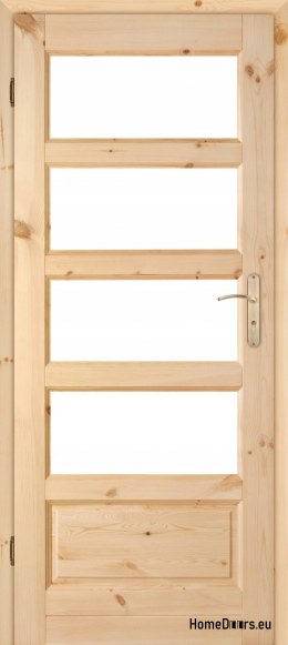Drzwi pokojowe drewniane sęczne MANHATTAN 60/70/80/90