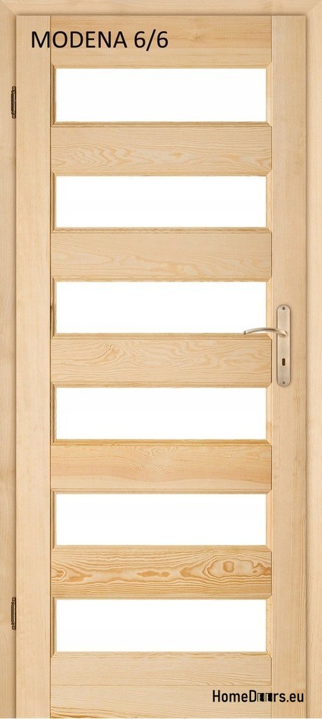 Drzwi pokojowe sosnowe drewniane MODENA 60/70/80/90