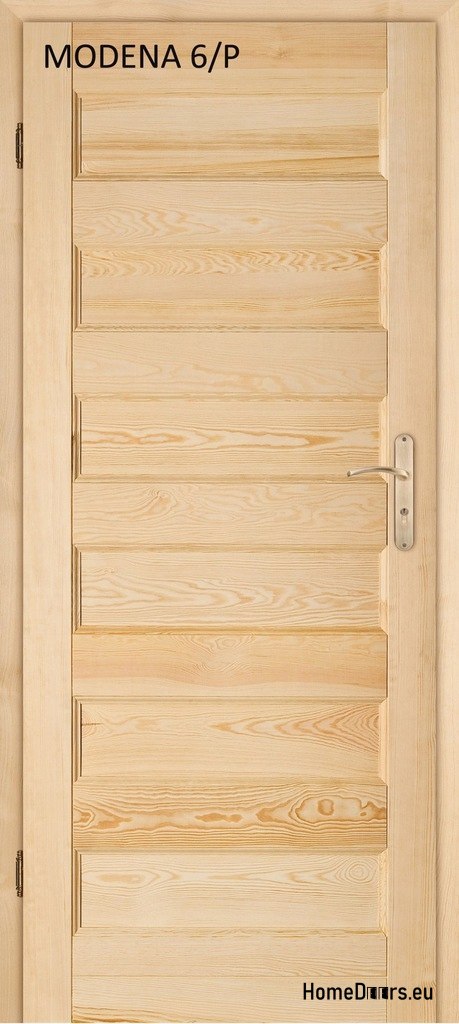 Wooden pine room door MODENA 60/70/80/90