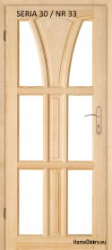 Knotless pine doors SERIES 30 No. 34 60/70/80/90