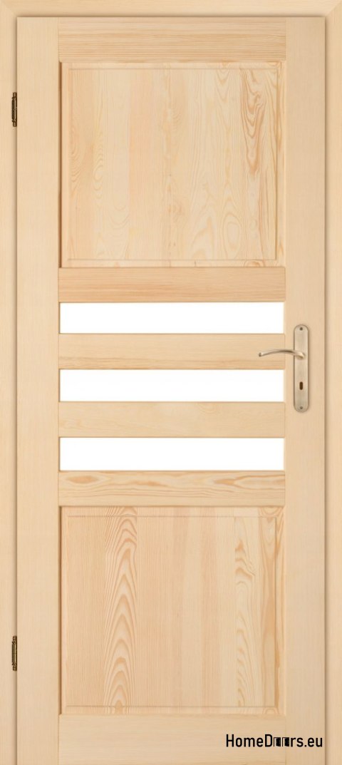 Drzwi sosnowe pokojowe drewniane ZEBRA 60/70/80/90