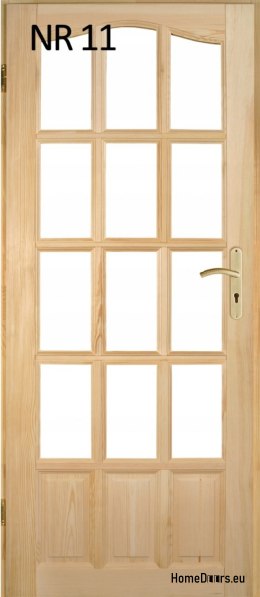 Interior wooden pine doors No. 11 60/70/80/90
