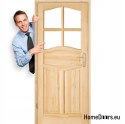 Drzwi do pokoju drewniane naturalne DELFIN 60/70/80/90