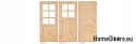 Room door pine knotted wood Juhas 60/70/80/90