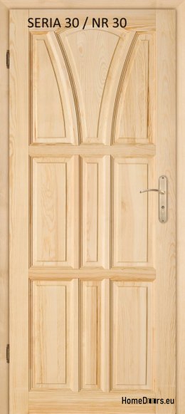 Knotless pine doors SERIES 30 No. 30 60/70/80/90
