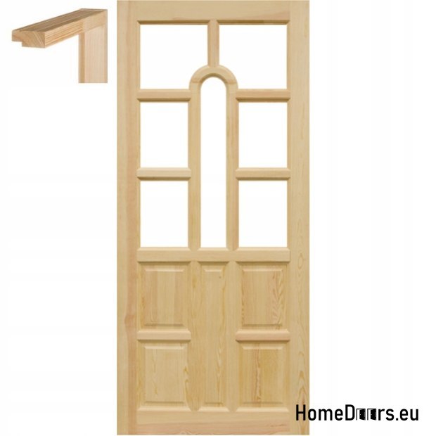 Wooden room door 60 frame STOLGEN KS1