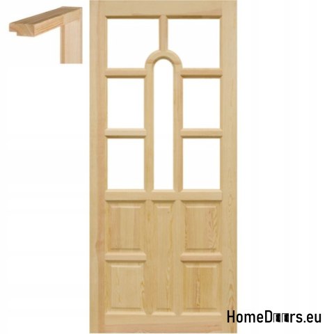 Wooden room door 60/70/80/90 frame STOLGEN KS1