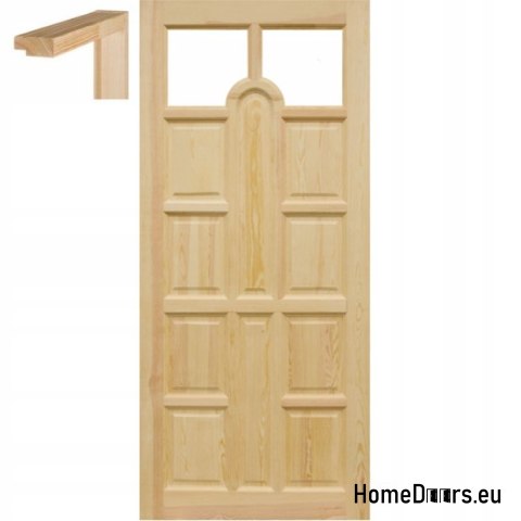 Bathroom pine doors 60/70/80/90 frame STOLGEN KS2