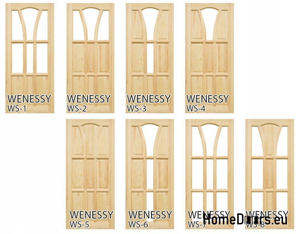 80 room pine doors with frame STOLGEN WS8