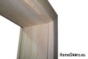 Raw pine doors 60/70/80/90 with frame STOLGEN LS8