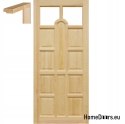 Pine doors raw toilet 80 frame STOLGEN KS2