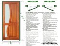 Adjustable pine frame 130-150 mm stolgen