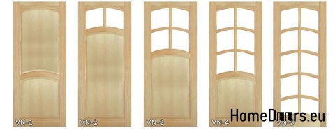 Drzwi sosnowe łazienkowe ościeżnica STOLGEN VN3 60/70/80/90