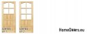 Raw wooden doors 60/70/80/90 frame STOLGEN ŁP2