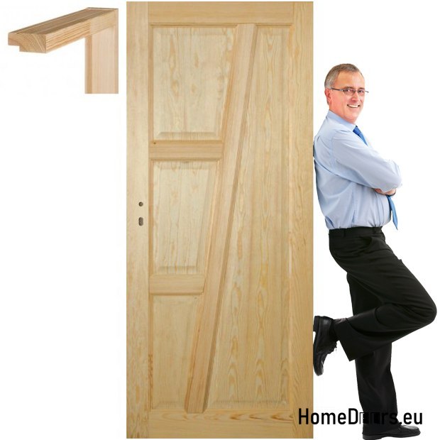 Wooden pine door frame STOLGEN TK1 80