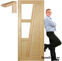Wooden pine door frame STOLGEN TK3 60