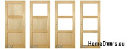 Wooden pine door frame STOLGEN TM1 60/70/80/90