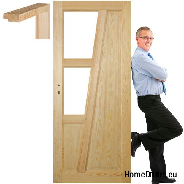 Wooden pine door frame STOLGEN TK3 80