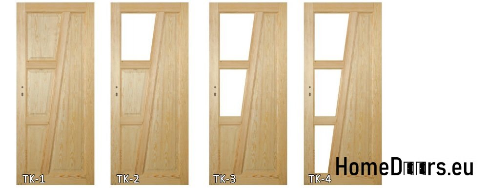 Wooden pine door frame STOLGEN TK3 90