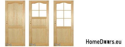 Skrzydło sosnowe surowe ościeżnica STOLGEN TP1 60/70/80/90