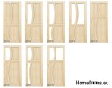 Raw wooden doors with frame STOLGEN RN2 60