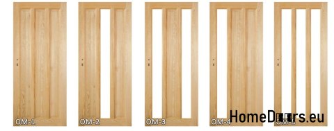 Drzwi sosnowe drewniane ościeżnica STOLGEN OM1 60/70/80/90