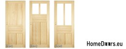 Wooden pine door frame STOLGEN PM3 60/70/80/90