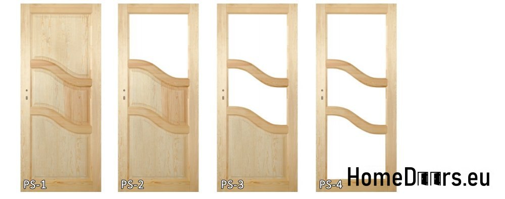 Wooden pine doors frame STOLGEN PS1 70