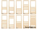 Wooden pine door frame STOLGEN CR9 60/70/80/90