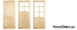 Wooden pine doors frame STOLGEN DT1 60/70/80/90