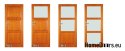 Wooden doors with frame varnish color TM4 70