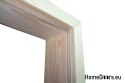 Wooden door with frame full color VN1 60