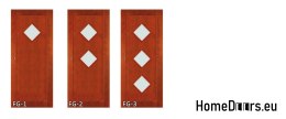 Drzwi drewniane ościeżnica lakier kolor FG2 70