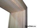 Wooden door frame non-rebated PLS1 90/70/80/90