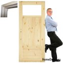 Bathroom door with frame Stolgen SK5 90 L P