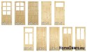 Pine doors full frame Stolgen SK3 60/70/80/90 L P
