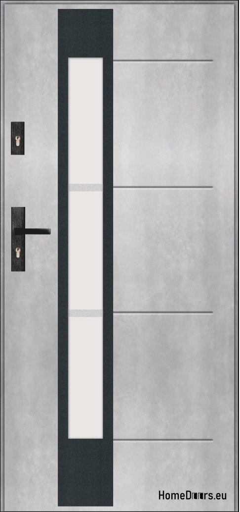 Exterior doors T53 80 72MM Warm Ud=1,2