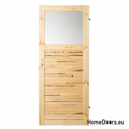 Interior doors Duo Eco Knotted toilet 90 oil