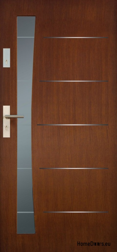 Exterior doors, wooden panel, DP10-A 72mm
