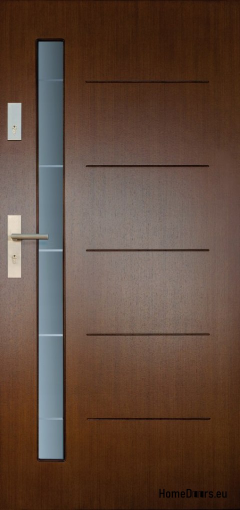 Exterior doors, wooden panel DP3 72mm warm