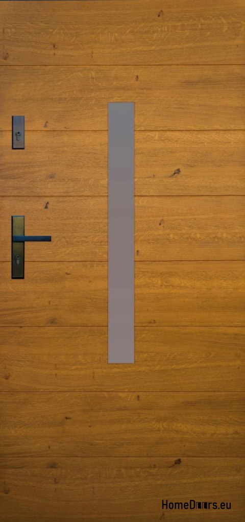Exterior doors wooden panel DP30 WARM