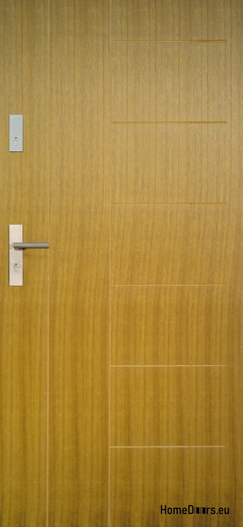 Drzwi zewnętrzne drewniane płytowe DP32 CIEPŁE